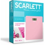 Весы напольные SCARLETT SC-BS33E041, электронные, вес до 180 кг, квадратные ...