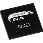 R7FA4E10D2CNE#AA0, 32bit ARM Cortex M33 Microcontroller, RA4E1, 100MHz ...