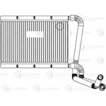 Радиатор отоп. для а/м Лада 4x4 FL (19-) (алюм.) LUZAR LRh 0128