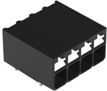 Фото 1/2 2086-1204, Wire-To-Board Terminal Block, THT, 3.5mm Pitch, Right Angle, Push-In, 4 Poles