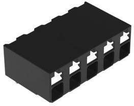 2086-3225, Wire-To-Board Terminal Block, THT, 5mm Pitch, Right Angle, Push-In, 5 Poles