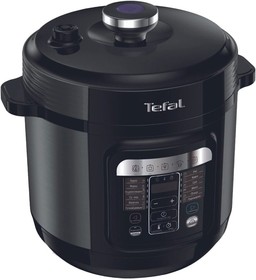 Фото 1/3 Мультиварка-скороварка TEFAL CY601832, 1000Вт, черный [7211004337]