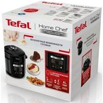 Мультиварка-скороварка TEFAL CY601832, 1000Вт, черный [7211004337]