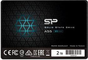 Фото 1/2 Накопитель SSD Silicon Power SATA-III 2TB SP002TBSS3A55S25 Ace A55 2.5"