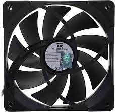 Фото 1/7 Вентилятор Thermalright TL-C12-B черный 4-pin 25.6dB 135gr Ret