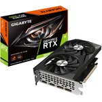 Видеокарта Gigabyte RTX3050 WINDFORCE OC V2 8GB GDDR6 128bit 2xDP 2xHDMI 2FAN RTL