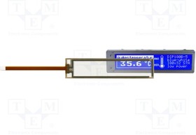 EA DIP180B-5NLWT, Дисплей: LCD; графический; 180x32; STN Positive; голубой; LED; 5ВDC