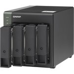 Система хранения данных QNAP SMB QC 1,7GhzCPU/4Gb(upto 8Gb)/upto 4HDD ...