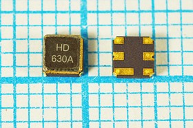 Фото 1/2 Кварцевый резонатор 315000 кГц, корпус S03030C6, точность настройки 240 ppm, марка HDR315M2S6, SDE (HD630A)