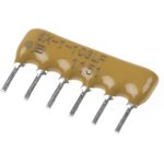 4606X-101-681LF, 4600X 680 ±2% Bussed Resistor Array, 5 Resistors, 0.75W total ...
