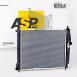 AL11015, Радиатор охлаждения Chevrolet Aveo (05-) 1.2i/1.4i MT паяный