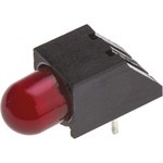 550-1107F, 550-1107F, Red Right Angle PCB LED Indicator, Through Hole 1.8 V