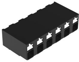 2086-3226, Wire-To-Board Terminal Block, THT, 5mm Pitch, Right Angle, Push-In, 6 Poles