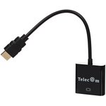Telecom Кабель-переходник (TA558) HDMI(M) -  VGA(F) [6937510859436 /6926123463055]