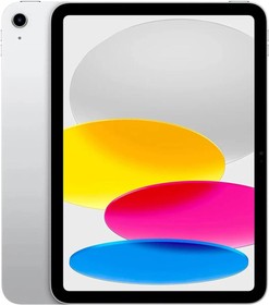 Фото 1/3 Планшет Apple iPad 2022 64Gb Wi-Fi + Cellular A2757 10.9", 64GB, 3G, LTE, iOS серебристый [mq6j3zp/a]