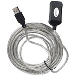 ACU823-5M, VCOM USB 2.0 Type-AM - USB 2.0 Type-AF 5м, Кабель-адаптер