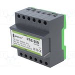 PSS80N/230/24V, Трансформатор: сетевой, 80ВА, 230ВAC, 24В, DIN, IP30, Кл.изоляции: B