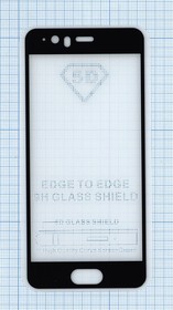 Защитное стекло "Полное покрытие" для Huawei P10 черное
