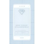 Защитное стекло "Полное покрытие" для Huawei P8 Lite (2017)/ Honor 8 lite белое
