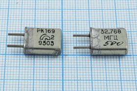 Кварцевый резонатор 32768 кГц, корпус HC25U, марка РК169МА, 3 гармоника