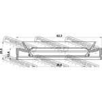 95HES-38821420X, Сальник NISSAN PATHFINDER R51M 2005.01-2014.11 [EL] привода ...