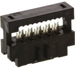 89361-710SLF, Amphenol ICC 10-Way IDC Connector Socket for Cable Mount, 2-Row