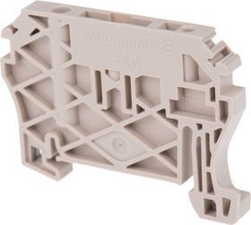 Фото 1/3 9540000000, Weidmuller P Series End Stop for Use with DIN Rail Terminal Blocks