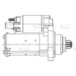 LST 1820, LST 1820_стартер! 1.0Kw\ Audi A3, VW Golf V/Polo ...