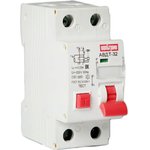 (S) Авт.выключатель дифференциального тока АВДТ 32 6кА 1P+N 32А 30мА хар.С, электронный тип ВТМ00041881