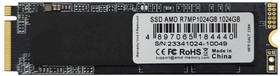 Фото 1/2 Накопитель SSD AMD PCIe 4.0 x4 1TB R7MP1024G8 Radeon M.2 2280