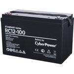 Аккумуляторная батарея CyberPower RC 12-100 12В/100Ач, клемма Болт М8 ...
