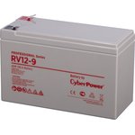 CyberPower Аккумуляторная батарея RV 12-9 12V/9Ah {клемма F2, ДхШхВ 151х65х94мм ...