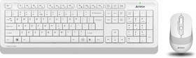 Фото 1/7 Клавиатура + мышь A4Tech Fstyler FG1010 клав:белый/серый мышь:белый/серый USB беспроводная Multimedia (FG1010 WHITE)