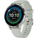 Смарт-часы Garmin VENU 3S серый с серебристым безелем, 010-02785-01