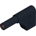 4 mm plug, screw connection, 0.5-1.5 mm², CAT III, black, 934098100