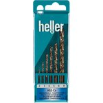 Набор свёрл по металлу HSS-Co DIN 338 RN ? 2/3…7/8 мм 6 пр. 17735