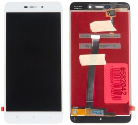 (Redmi 4A) дисплей в сборе с тачскрином для Xiaomi Redmi 4A, белый (refurbished original lcd)