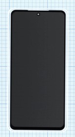 Защитное стекло Privacy "Анти-шпион" для Xiaomi Redmi Note 10 Pro/ Note 10 Lite / Poco F3 черное | купить в розницу и оптом