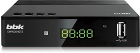 Ресивер DVB-T2 BBK SMP026HDT2, черный