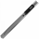 Нож канцелярский 9 мм Extra 30 металлический лезвие 30 автофиксатор подвес 237084