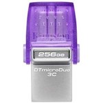 Флешка USB Kingston DataTraveler microDuo 3C 256ГБ, USB3.0 ...