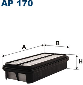 AP170, Фильтр возд.TOYOTA PASEO,STARLET 1.3-1.5L 95-99