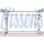 630733, Радиатор системы охлаждения NISSAN: NV 400 2.3 CDTI 10-