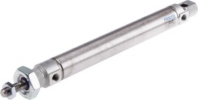 Фото 1/4 DSNU-25-150-PPS-A, Pneumatic Cylinder - 1908327, 25mm Bore, 150mm Stroke, DSNU Series, Double Acting