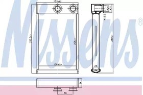 72669, Радиатор отопителя