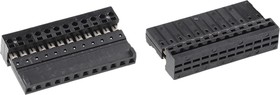 661012152022, 12-Way IDC Connector Socket for Cable Mount, 1-Row