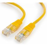 Патч-корд UTP Cablexpert PP12-10M/Y кат.5e, 10м, литой, многожильный (жёлтый)