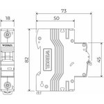 W901P324 / Автоматический выключатель 1P 32 A C 4,5 кА