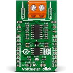 MIKROE-2436, Voltmeter click Voltage Measurement for MCP3201 for MikroBUS