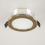 Встраиваемый светильник Акви LED Бронза CLD008113V